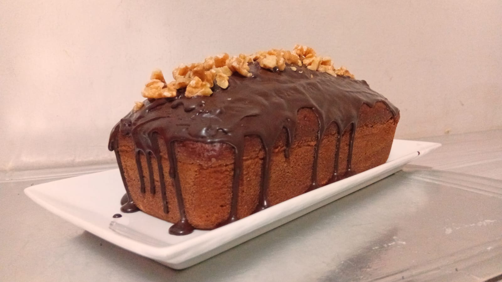 Budín de café y cacao